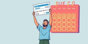 Programe o pagamento total da fatura para fugir dos juros