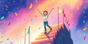Comemore cada meta atingida para manter o foco