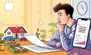 Analise alternativas como refinanciamento em caso de necessidade