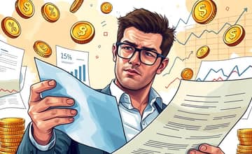 Avalie custos e taxas de cada produto antes de investir