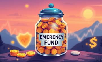 Inclua reservas de emergência antes de investir em ativos de maior risco