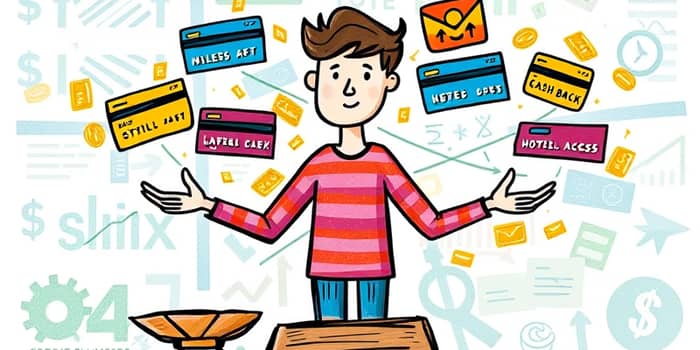 Compare benefícios antes de solicitar um novo cartão