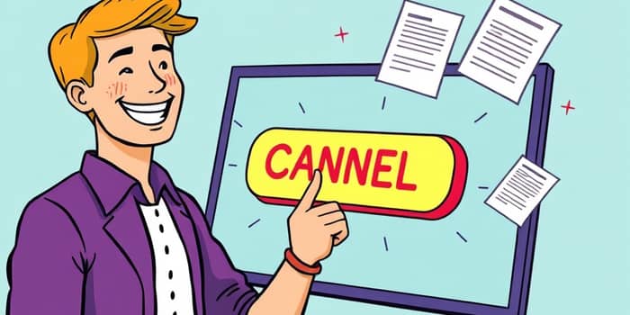 Solicite cancelamento fácil para evitar custos extras