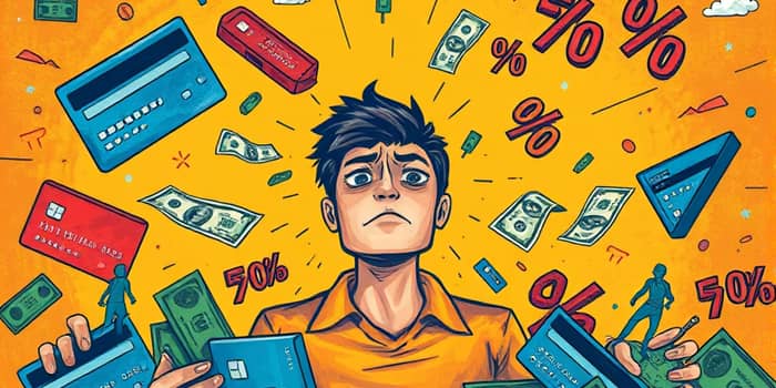 Evite saques no crédito por conta dos altos encargos