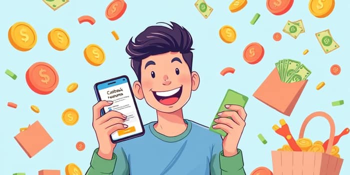 Cashback ajuda a economizar nas despesas do mês
