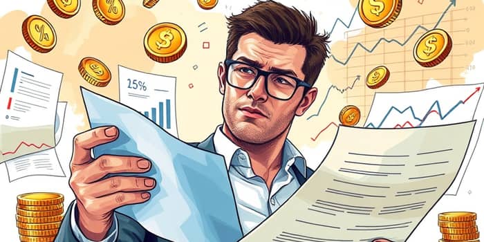 Avalie custos e taxas de cada produto antes de investir